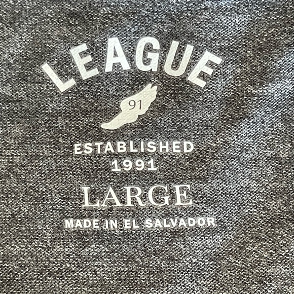 League  size large Ball State short sleeve t shirt  team  spirit David letterman - Picture 4 of 7